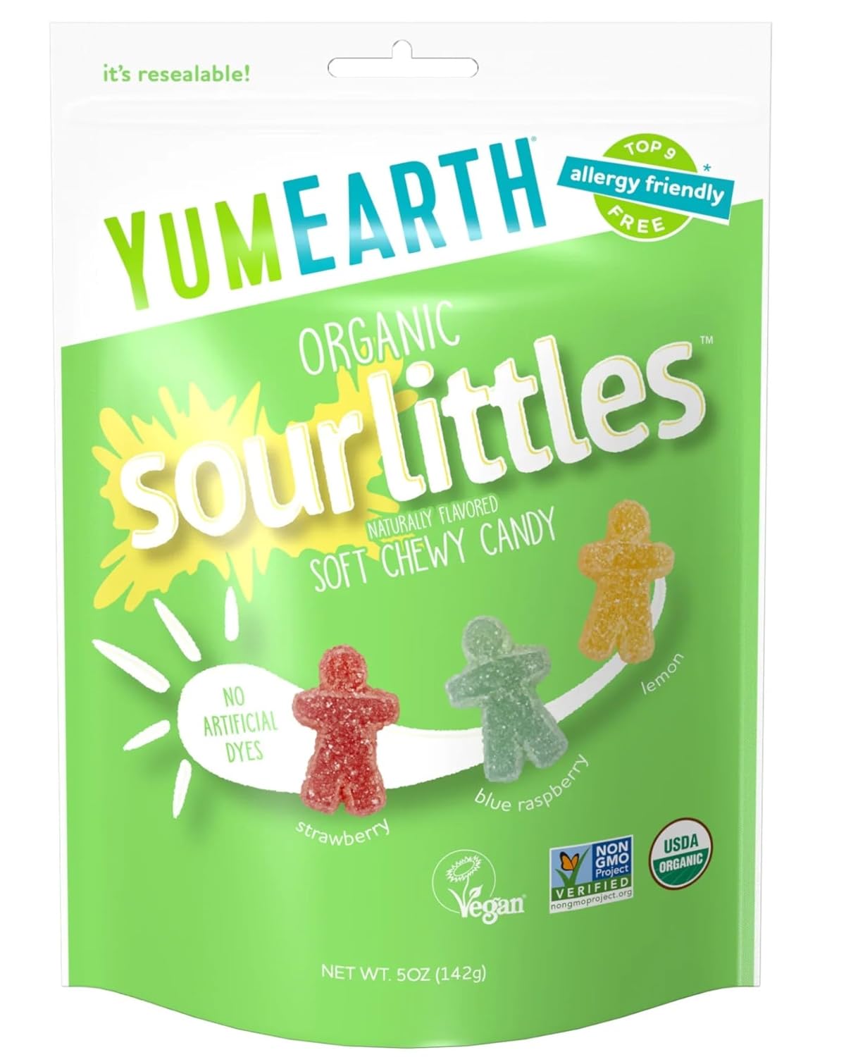 Organic Vegan Candy Snacks (3 Pack) | Duo Pops 10.5oz | Sour Littles 5oz | Giggles 5oz | No Artificial Dyes, Non GMO, Gluten Free, Vegan