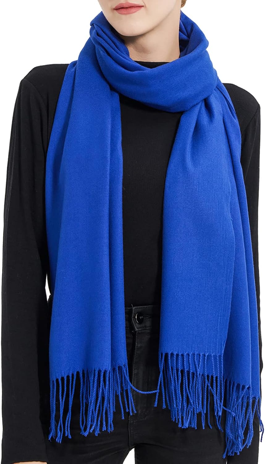 Ciormis Pashmina Scarf for Women, Soft Pashminas Shawls and Wraps for Evening Dresses, Wedding Bride Bridesmaid Shawls Scarf - Image 5