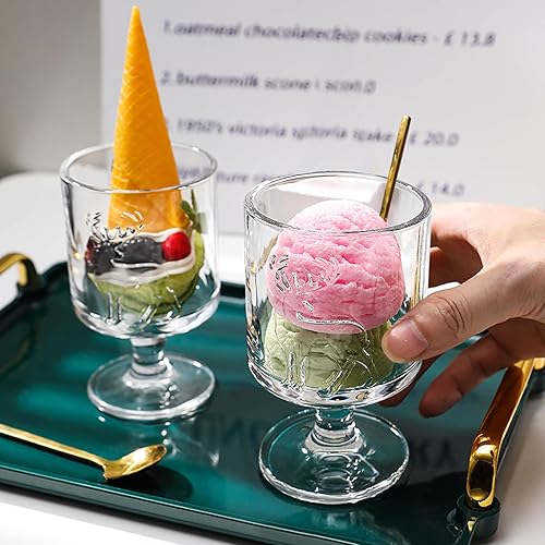 Miniatura 7 de Copas de vino vintage de 8 onzas, juego de 4 copas de agua con alce en relieve, encantadoras copas de Navidad de 8.5 fl oz para jugo, bebidas