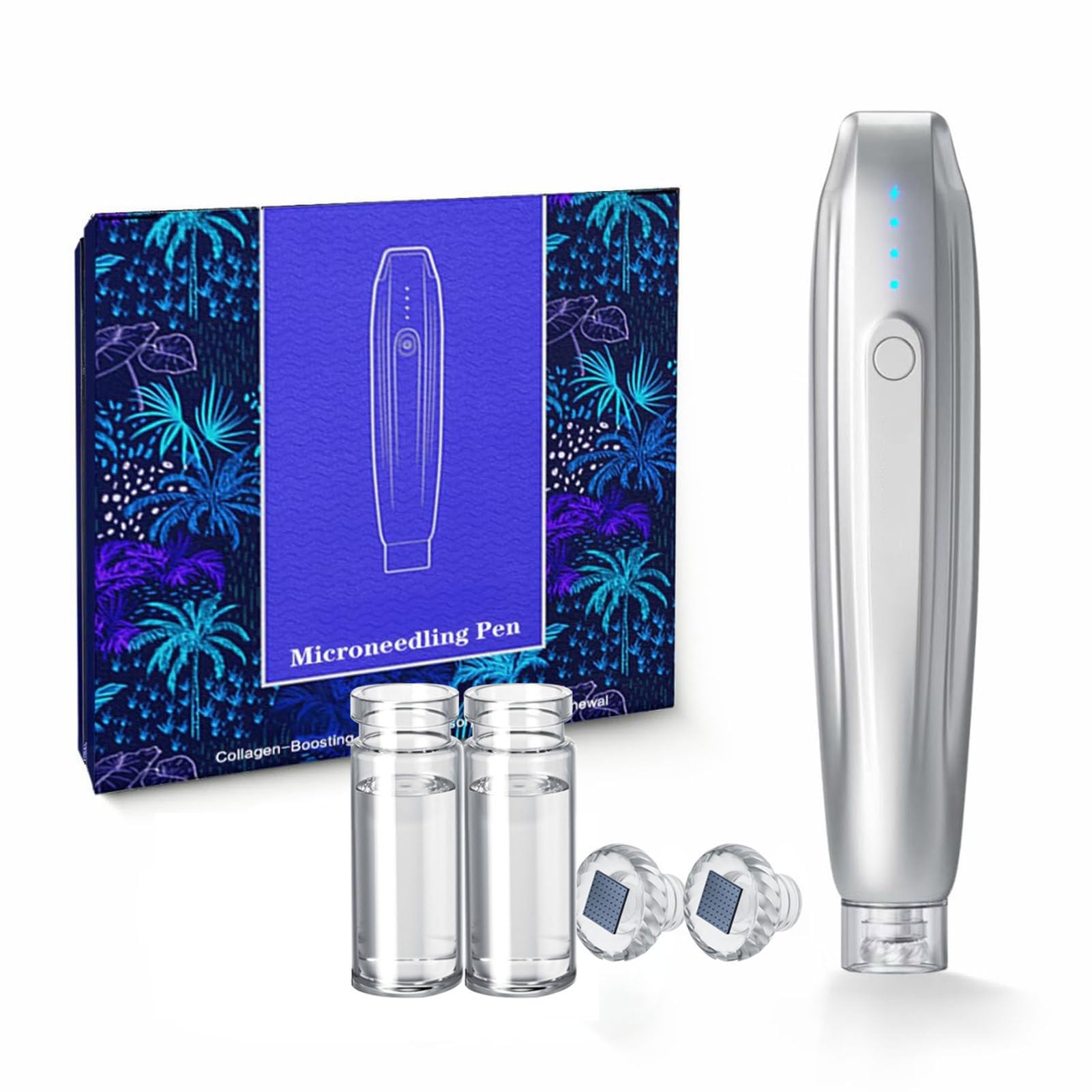 Microneedling visage aiguilles contre le teint terne avec infusion cutanée