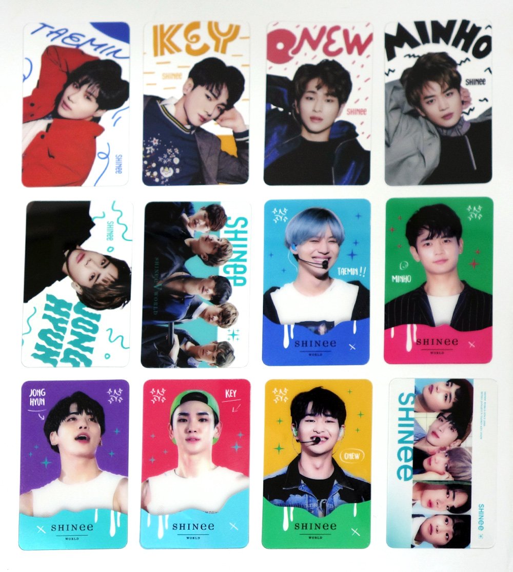 Amazon.com: SM Entertainment Shinee - Transparent Photo Cards
