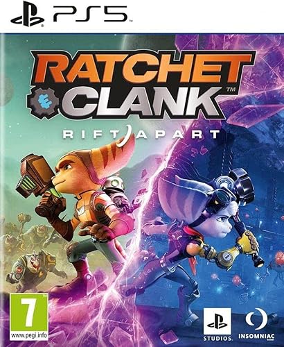 Sony, Ratchet & Clank : Rift Apart PS5, Jeu de Plates-formes et d'Aventure, Édition Standard, Version Physique avec CD, En Français, 1 Joueur, PEGI 7, Pour PlayStation 5 - Unique