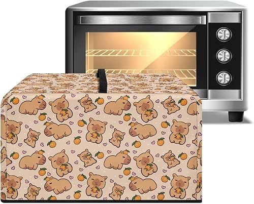 Miniatura 8 de Cubierta para horno de microondas a prueba de polvo, para encimera, freidora de aire, tostadora, horno, para decoración interior del hogar, L, 20.9