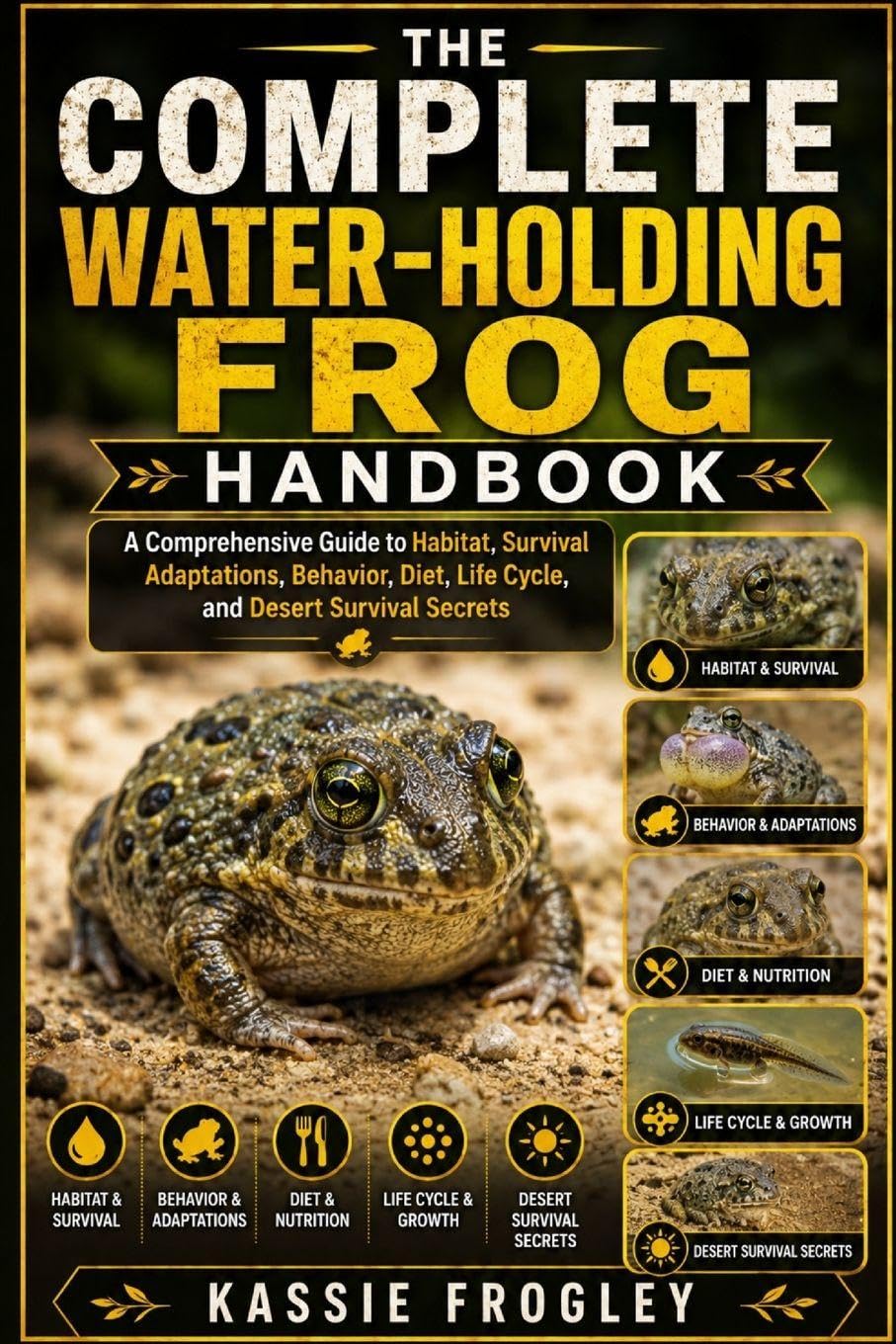THE COMPLETE WATER-HOLDING FROG HANDBOOK: A Comprehensive Guide to Habitat, Survival Adaptations, Behavior, Diet, Life Cycle, and Desert Survival Secrets