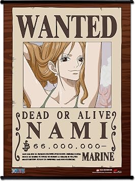 One Piece - Wanted Posters Nami Wall Scroll