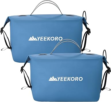 Vacuum Bag, Waterproof Reusable Vacuum Compression Bags2 PACK,Blue