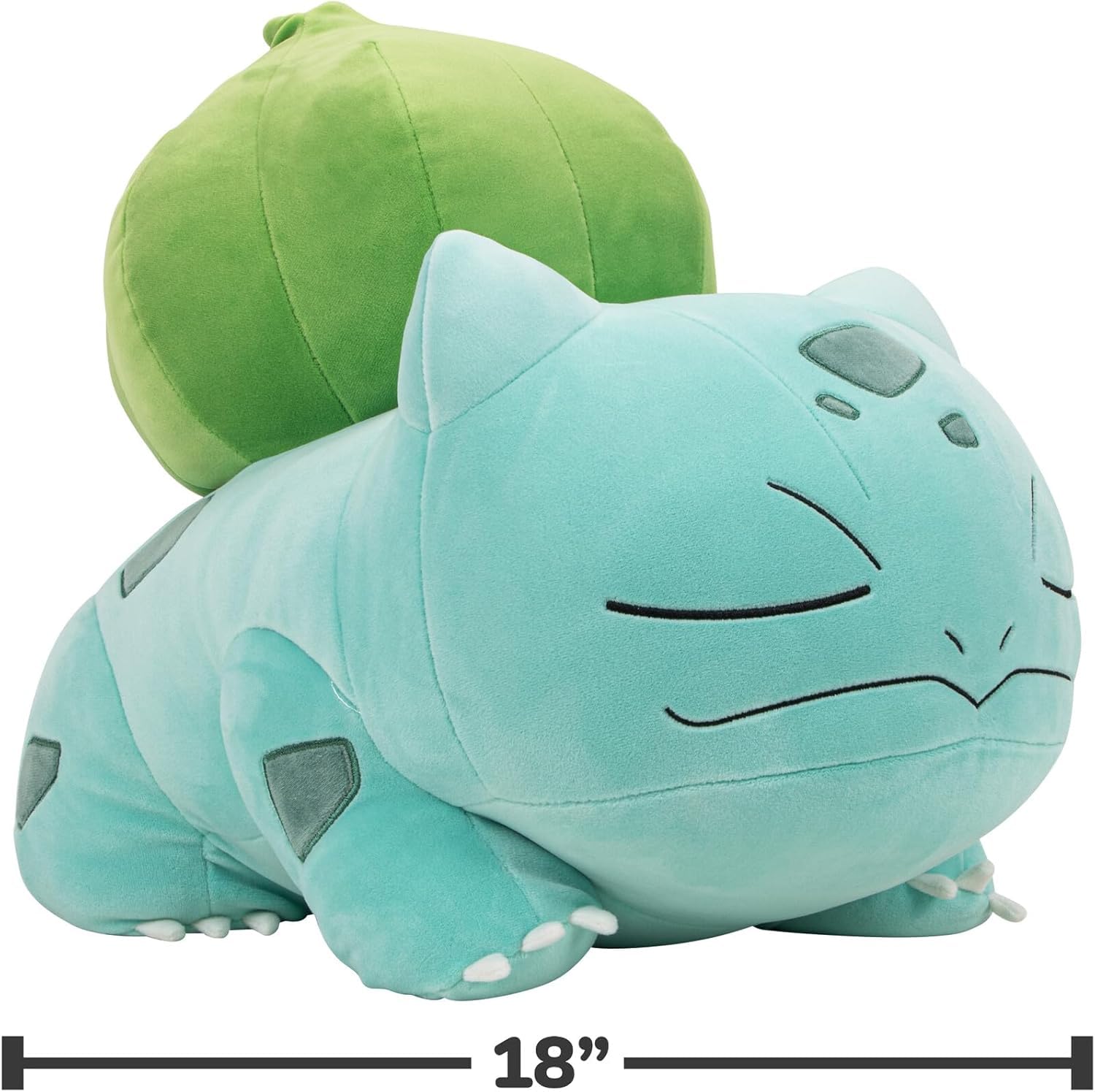 Pokemon Sleeping Plush - 18-Inch Premium Plush in Sleeping Pose: Bulbasaur
