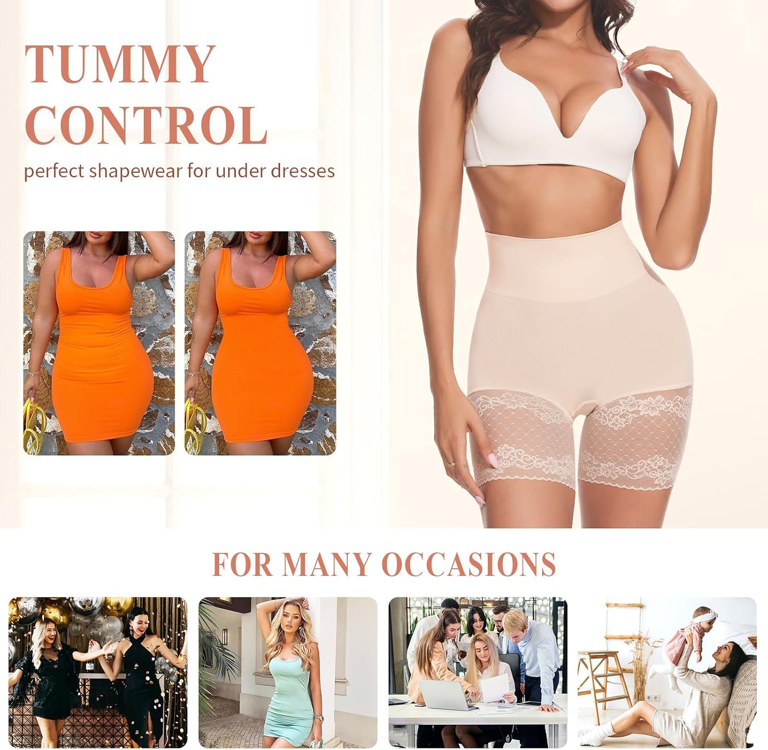 Slip Short for Women Under Dress