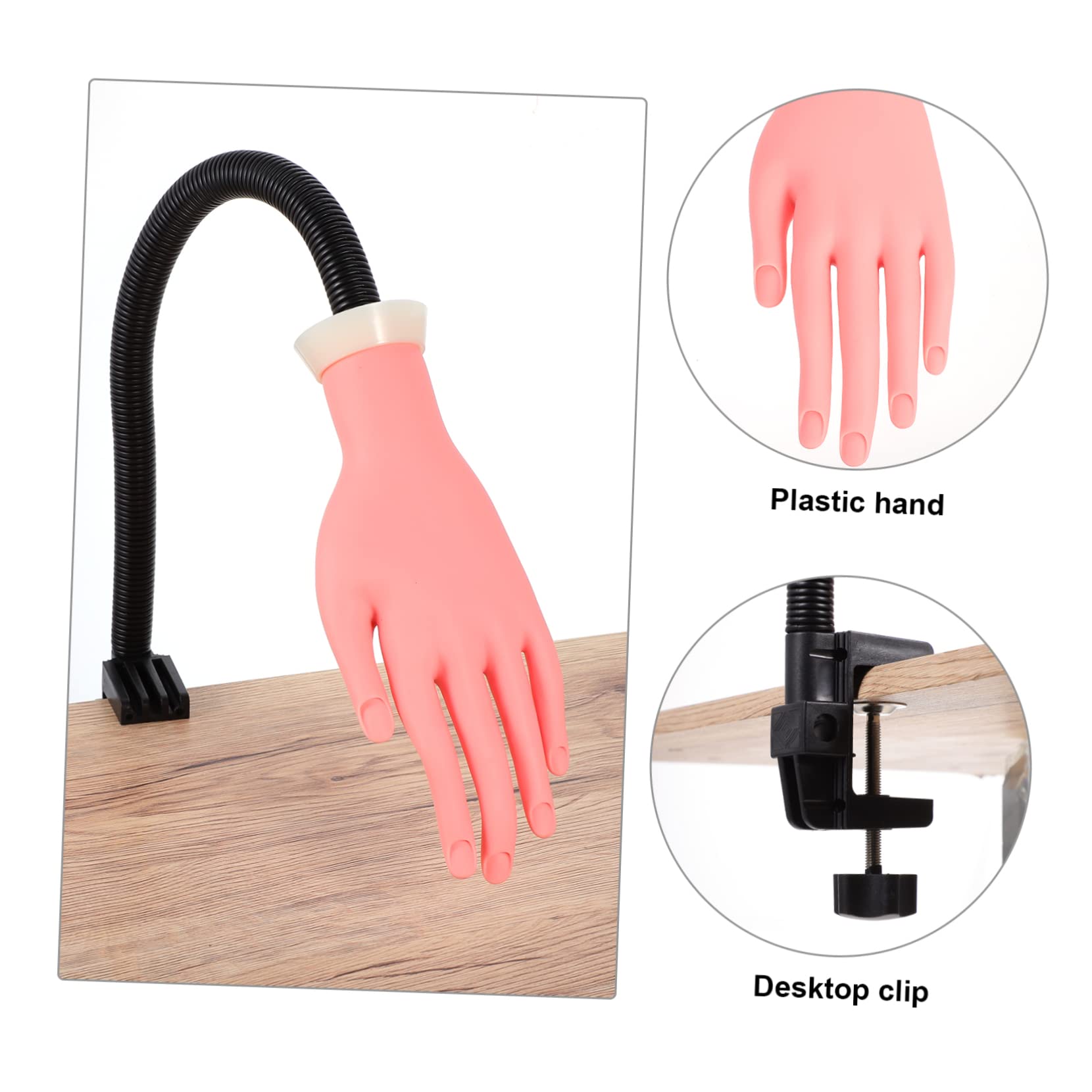 1pezzi Mano Artificiale Per Unghie Addestramento Per Nail Art Strumenti Per Manicure Unghie Finte Pratica Per Principianti