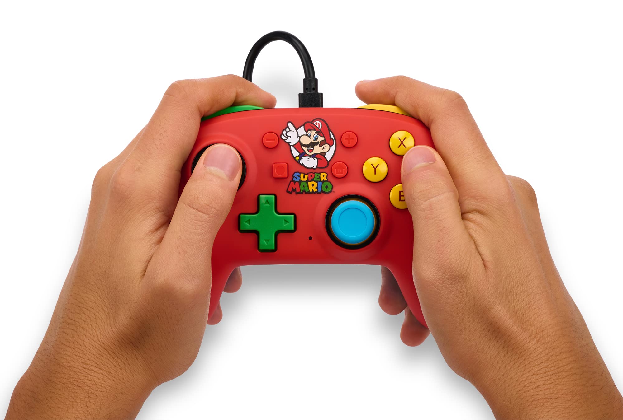PowerA Il controller cablato Nano per Nintendo Switch - Mario Medley