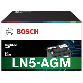 BOSCH (ボッシュ) Domestic and Imported Car Battery HT-LN5-AGM Hightec EN AGM (BLA-95-L5 Successor Model)
