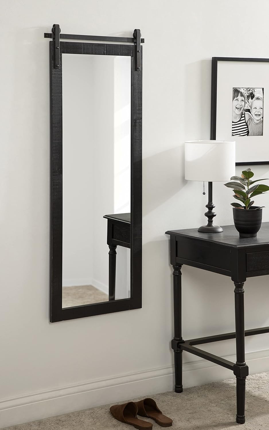 Kate and Laurel Cates Farmhouse Wall Mirror