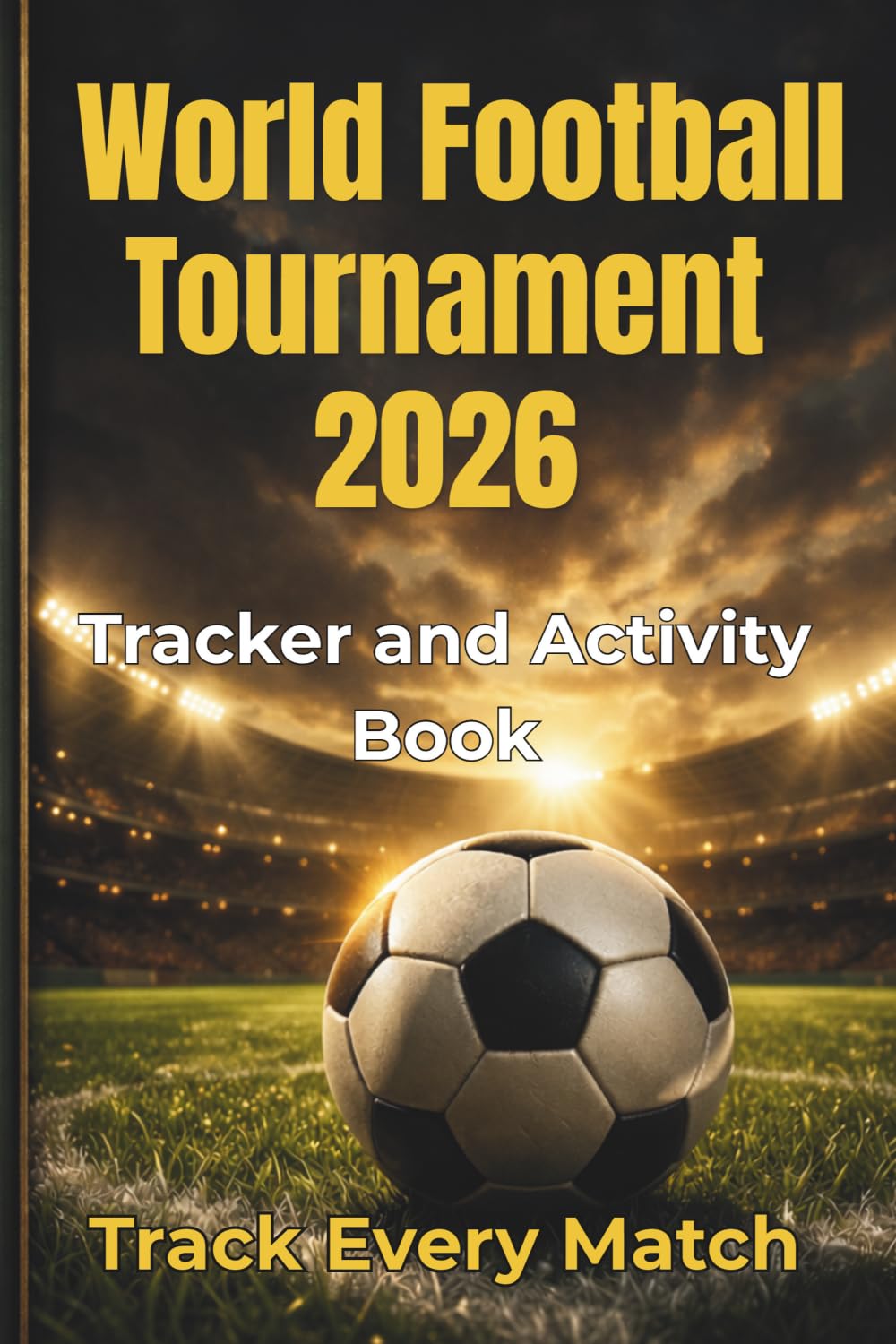 World Football Tournament 2026: Tracker and Activity Book: Track Every Match