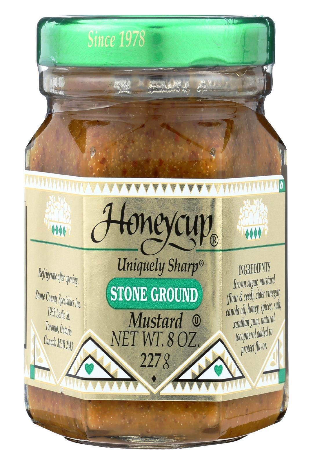 Izinyosi Honey Mustardt by Recyclec ソフビ Amazon.com : Honeycup Stone Ground Mustard, 8 OZ : Honey Mustard