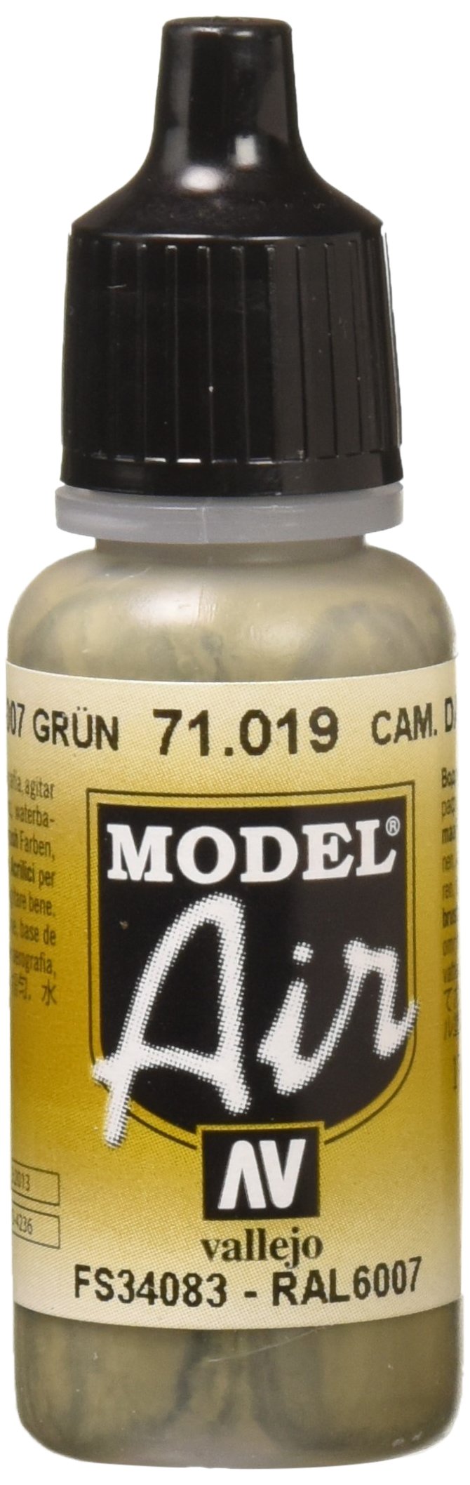 Vallejo Model Air Acrylfarbe, 17 ml Camouflage Dark Green