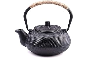 Tetsubin Cast Iron Japanese Teapot for Stovetop
