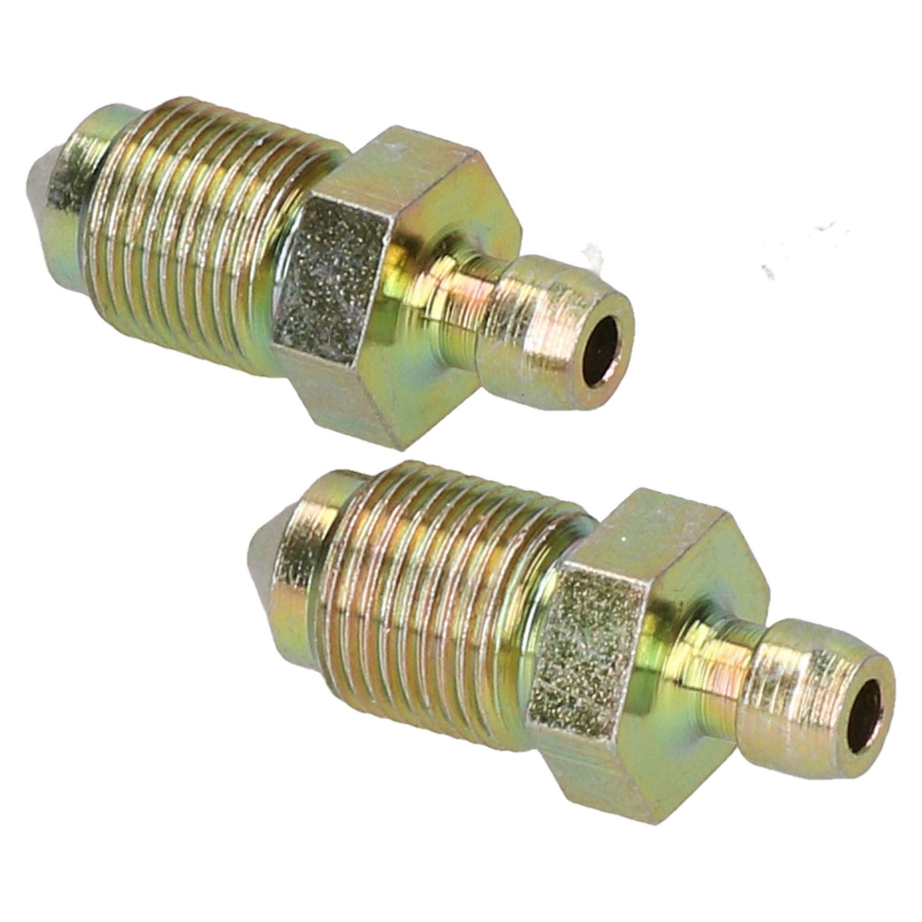 12x1mm de sangrado mordaza de freno de Acero tornillo purgador Bleedscrew 4pc
