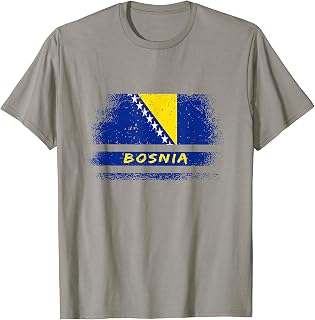 Bosnia Vintage Flag / Gift Sarajevo T-Shirt