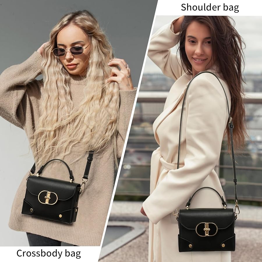 HOZYU Women's Top Handle Bags,Handbags for Women,Shoulder Bag or