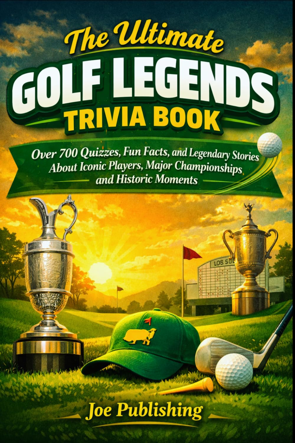 The Ultimate Golf Legends Trivia Book: Over 700 Quizzes, Fun Facts, and Legendary Stories About Iconic Players, Major Championships, and Historic Moments