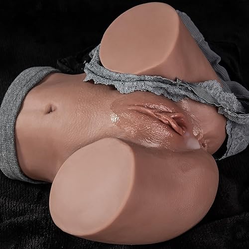 Miniatura 14 de Muñeca sexual de 11 libras masturbador masculino con vagina anal Stroker sexual realista de gran trasero marrón, muñecas sexuales de bolsillo, coño