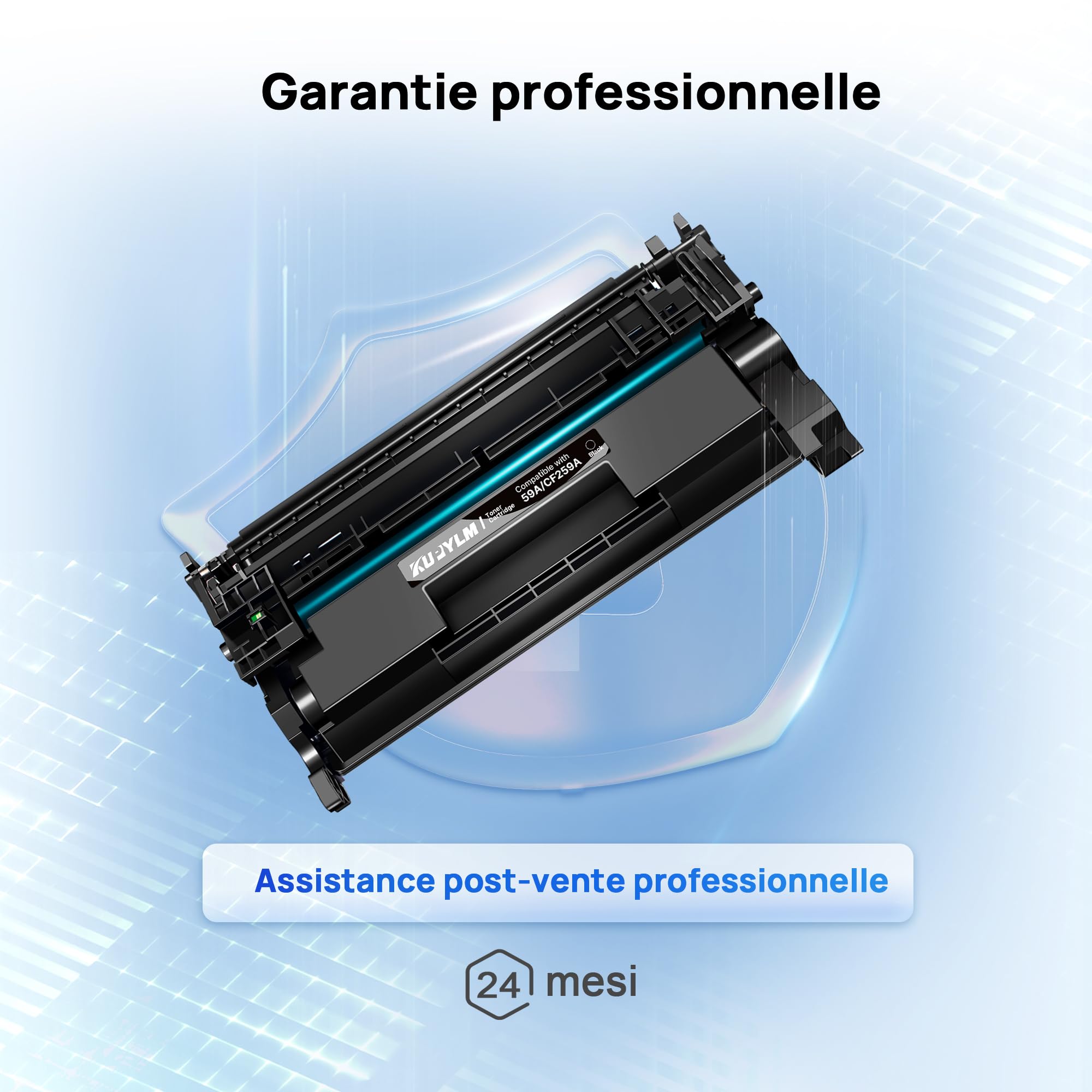 59A CF259A Compatible pour HP 59A 59X pour HP LaserJet Pro M404dw M428fdn | Compatible pour HP LaserJet Pro M304 M404 M428 M404dn M404dw MFP M428fdw M428dw M428fdn M428 M428m M304 M304a M404n (1 Noir)