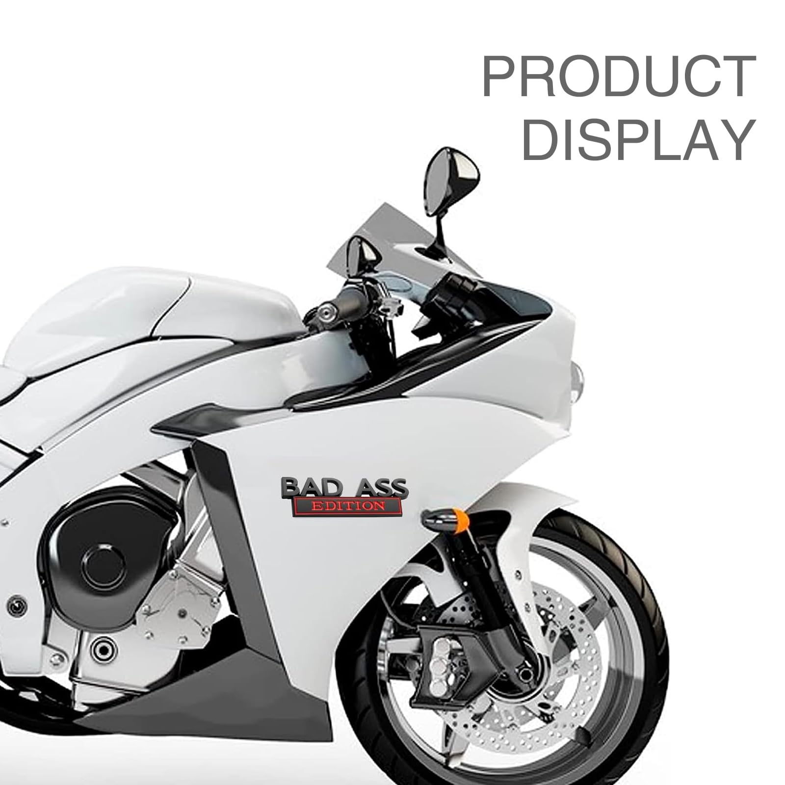 Snapklik.com : Car Bad Ass Edition Emblem, Car Exterior Emblems Badge ...