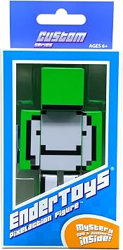 EnderToys Green Smiley Action Figure