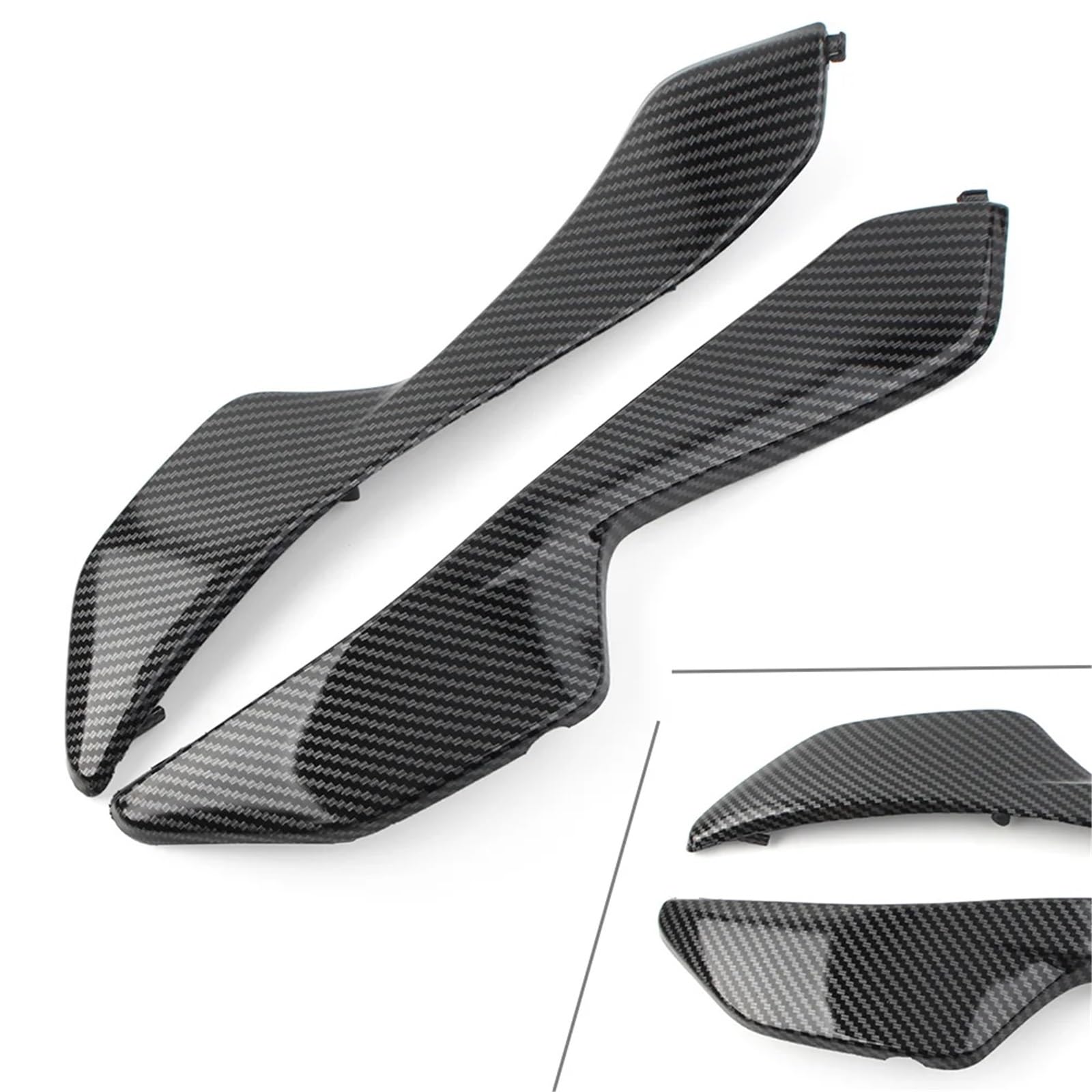 Motorrad Gas Tank Seite Abdeckung Panel Verkleidung Carbon Fiber Fit Für Honda CBR1000RR 2004 2005 2006 2007 Kühlerseitenabdeckung
