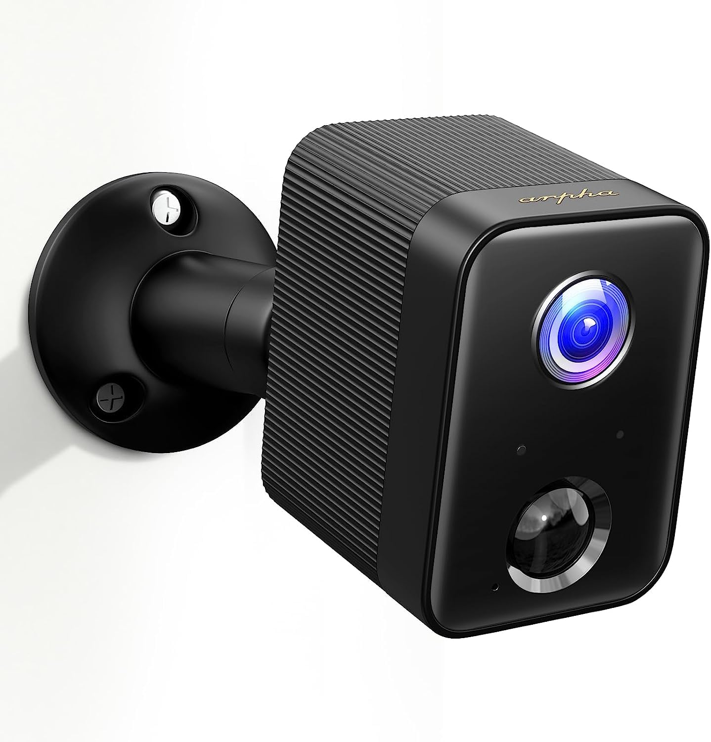 ARPHA Security Camera Outdoor Wireless, Battery Powered WiFi Outdoor Cameras for Home Security, 1080P, Siren Alarm, 2-Way Talk, Night Vision, Waterproof, Alexa, Homebase No Compatible