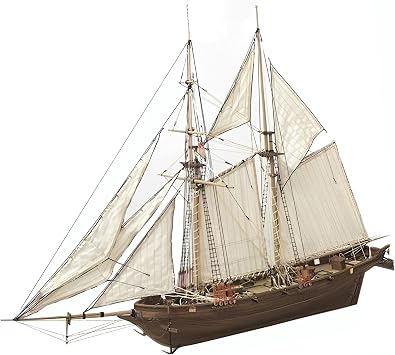 Building Model Ship Kit For Adults, 3D Puzzle Wooden Model Marine Decoration, Pirate Ship Large Model Building Kit, Gift For Sailing Enthusiast,A