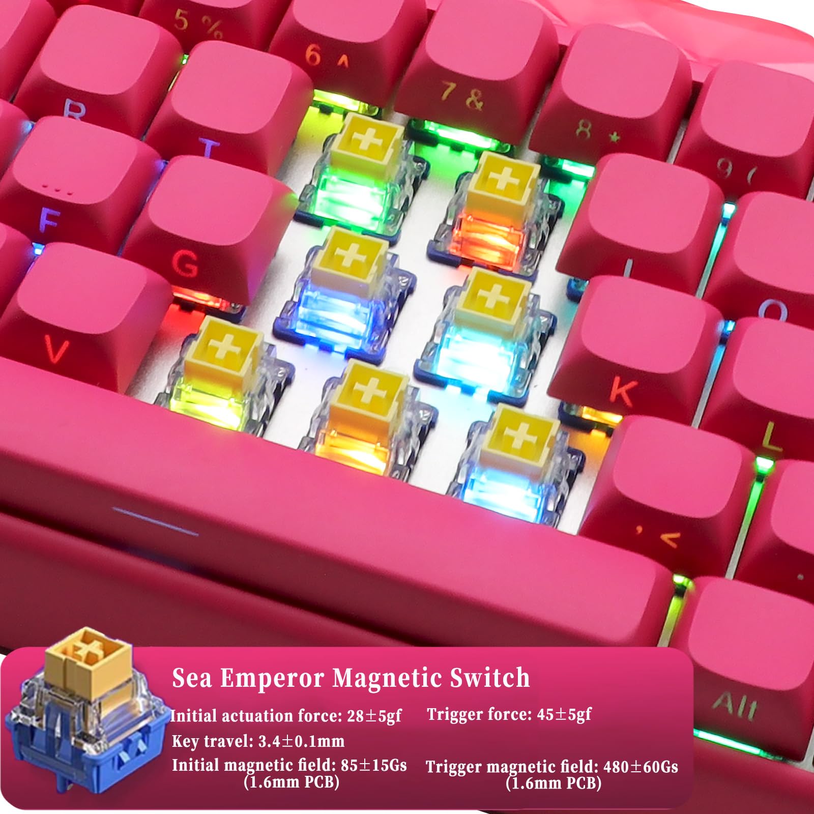 Amazon | Adventurers Aula Hero68HE ゲーミングメカニカルキーボード