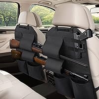 Vista 1 de EZshoot 2PCS Truck Gun Rack for Hunting Accessories, Gun Holder for Truck with Storage Pockets, Foldable Car Accessories Organizer Gun Rack for