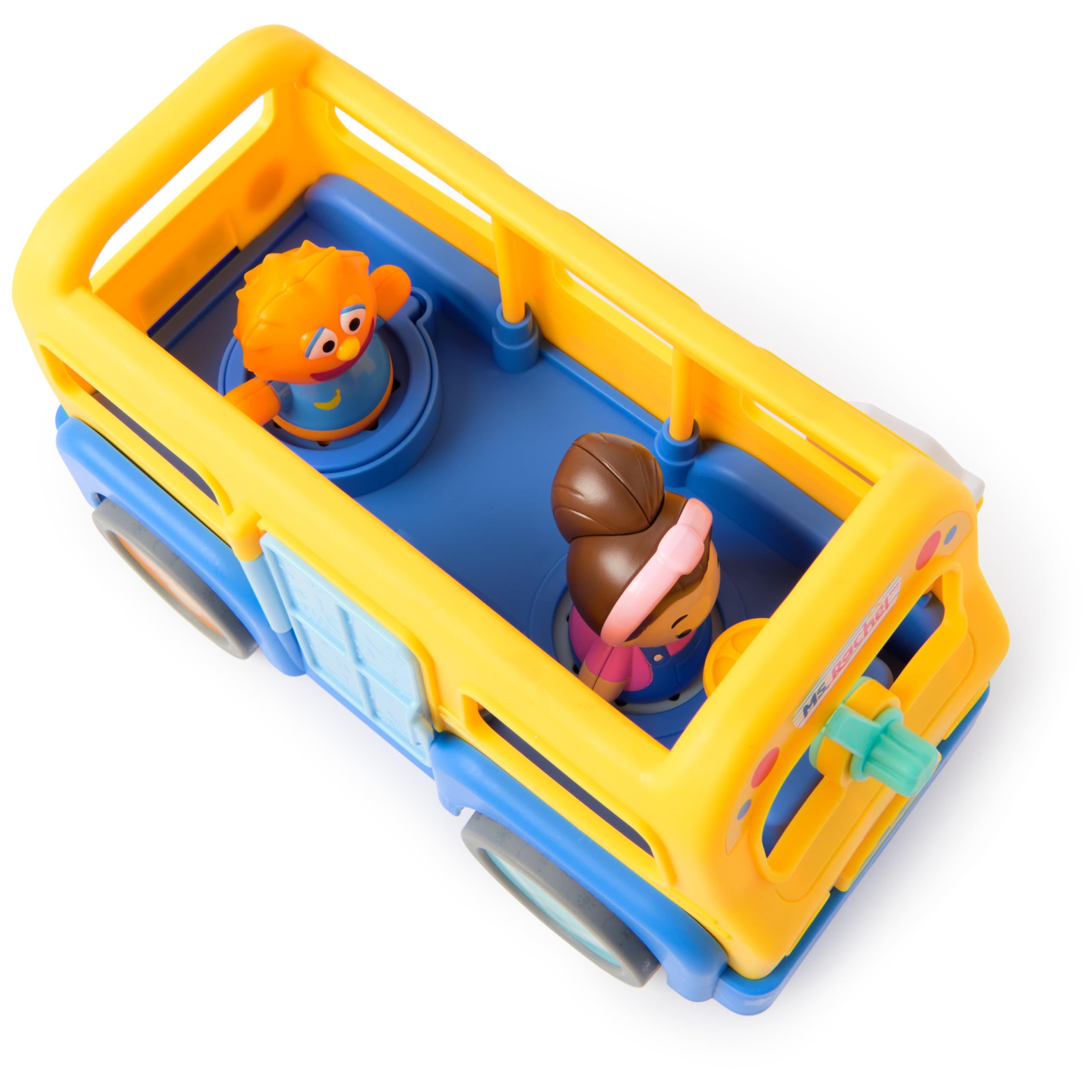 Ms. Rachel Offizieller My First Learning Elektronischer Schulbus mit 2 Figuren, Musik & Sounds, Lernspielzeug & Kleinkindspielzeug für Mädchen und Jungen ab 1-3 Jahren