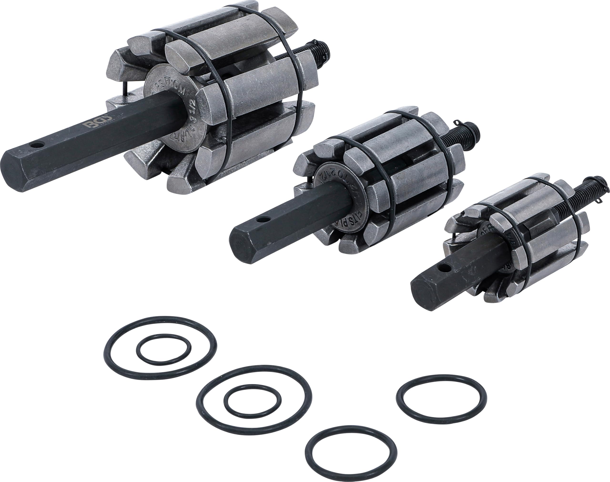 BGS 129 | Juego de extensores de tubos de escape | 3 piezas