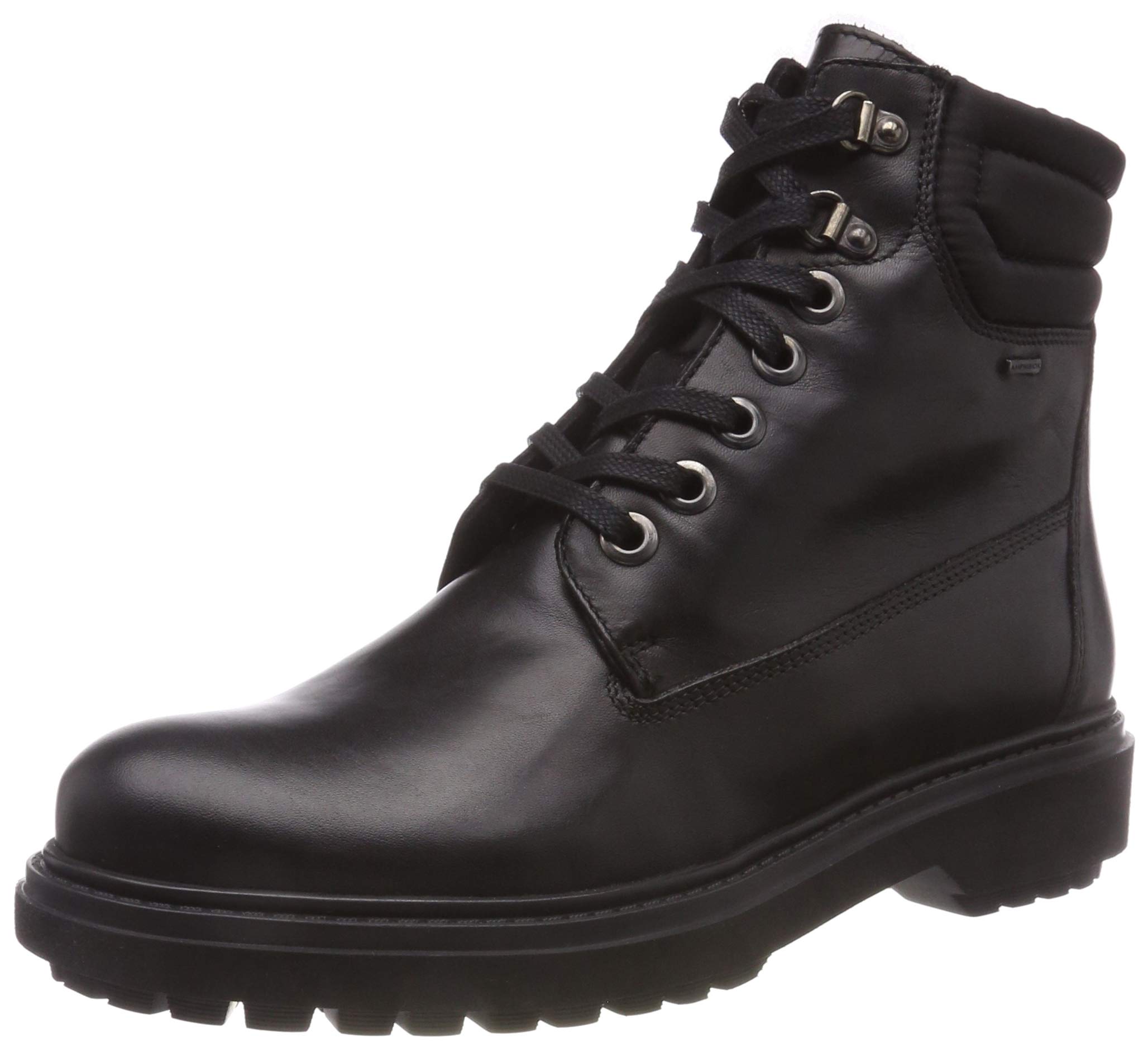 Geox Womens D Asheely Np Abx C Ankle Boots, Black, 2.5 UK