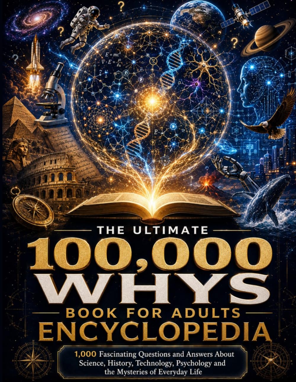 The Ultimate 100,000 Whys Encyclopedia for Adults: 1,000 Fascinating Questions and Easy-to-Understand Answers About Science, History, Technology, ... and the Mysteries of Everyday Life
