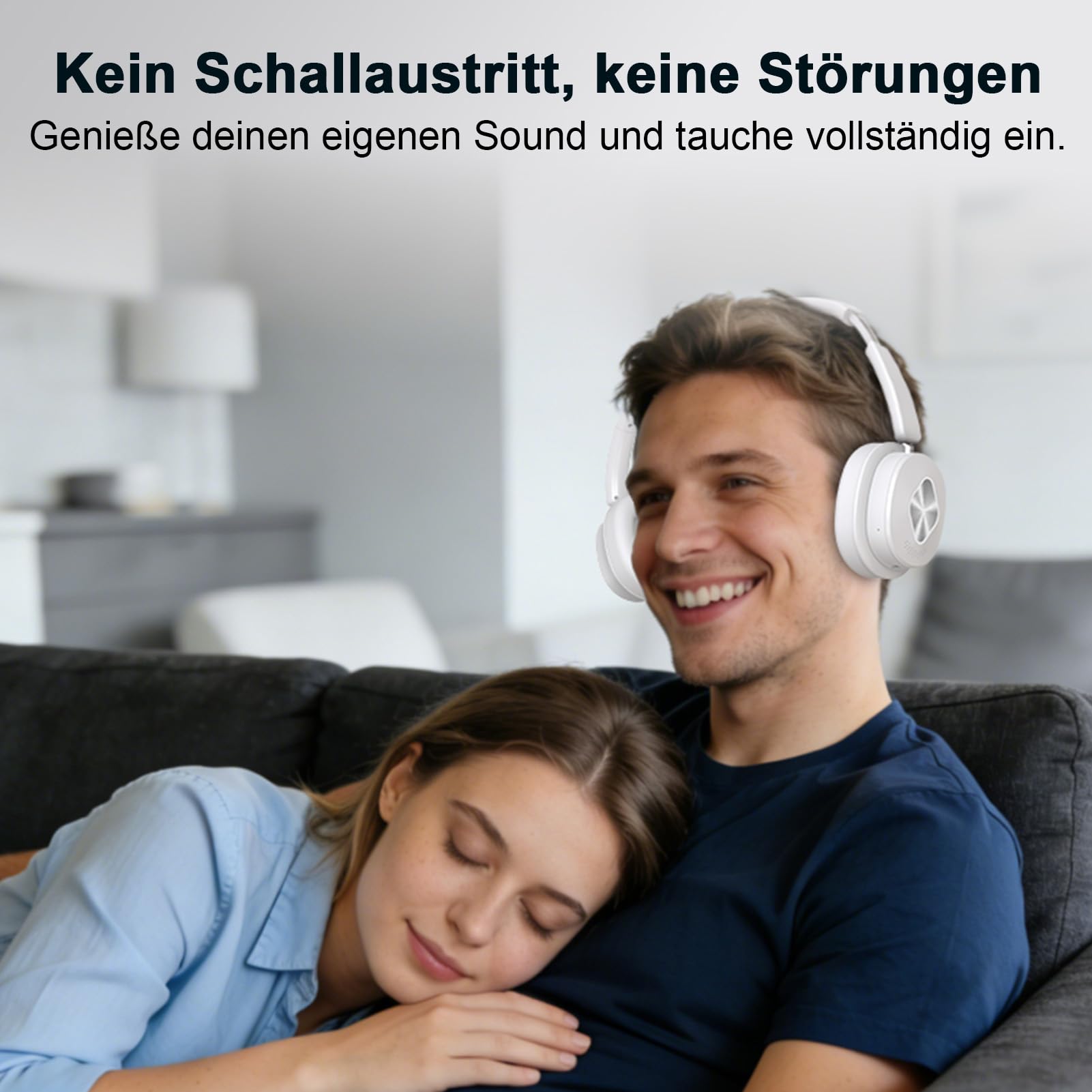 Earbay Funkkopfhörer für Fernseher, TV kopfhörer kabellos für Senioren mit Sender-Ladestation,Bluetooth 5.4 Over-Ear Kopfhörer mit 3 Audiomodi & ohne Audio-Verzögerung, Geschenk für Senioren/Eltern