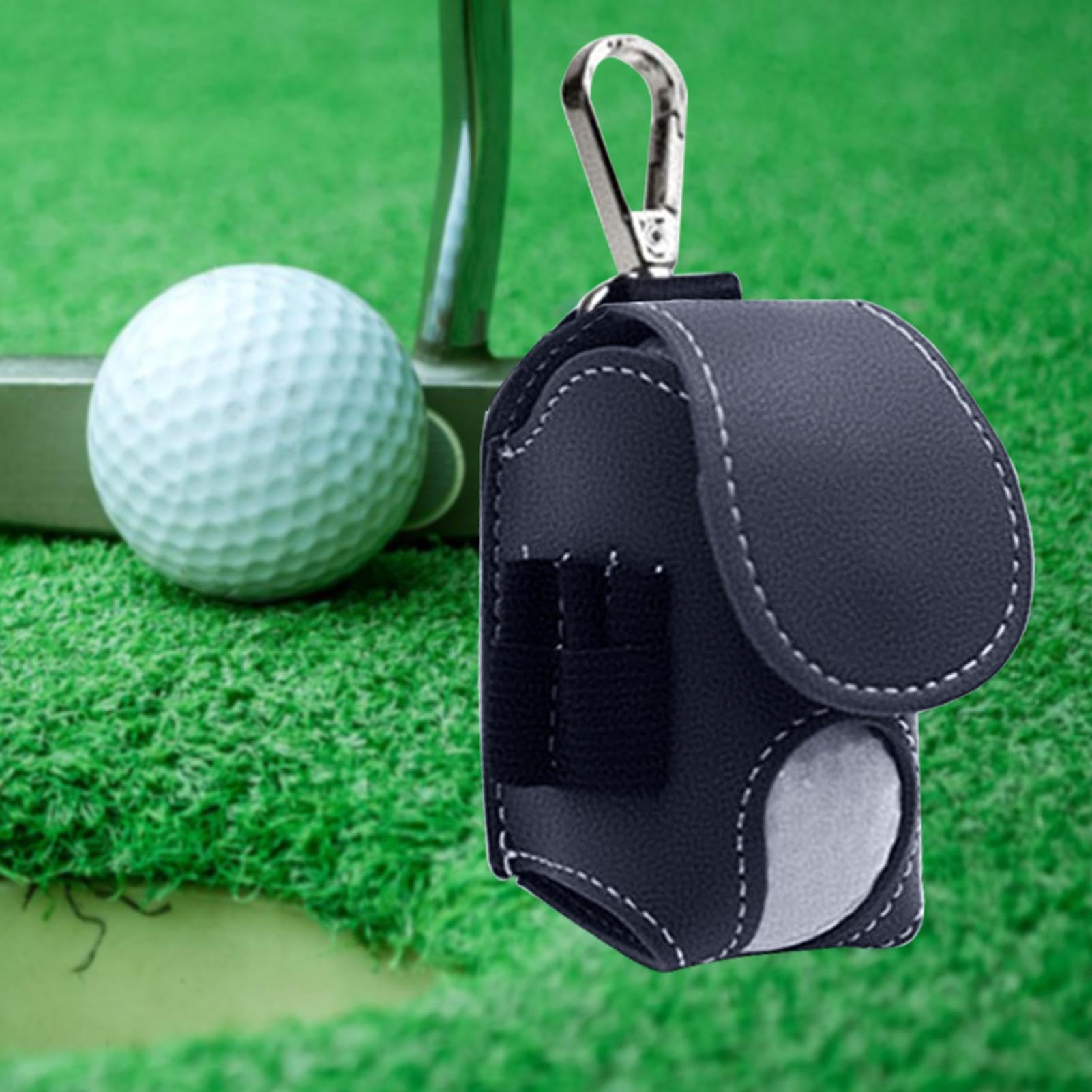 Borsa per il trasporto di palline da golf con chiusura magnetica, per allenamento e competizione