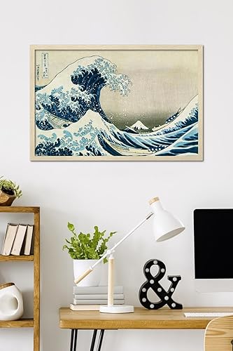 Vista 21 de Trends International Póster de pared The Great Wave (22.375 x 34 pulgadas)