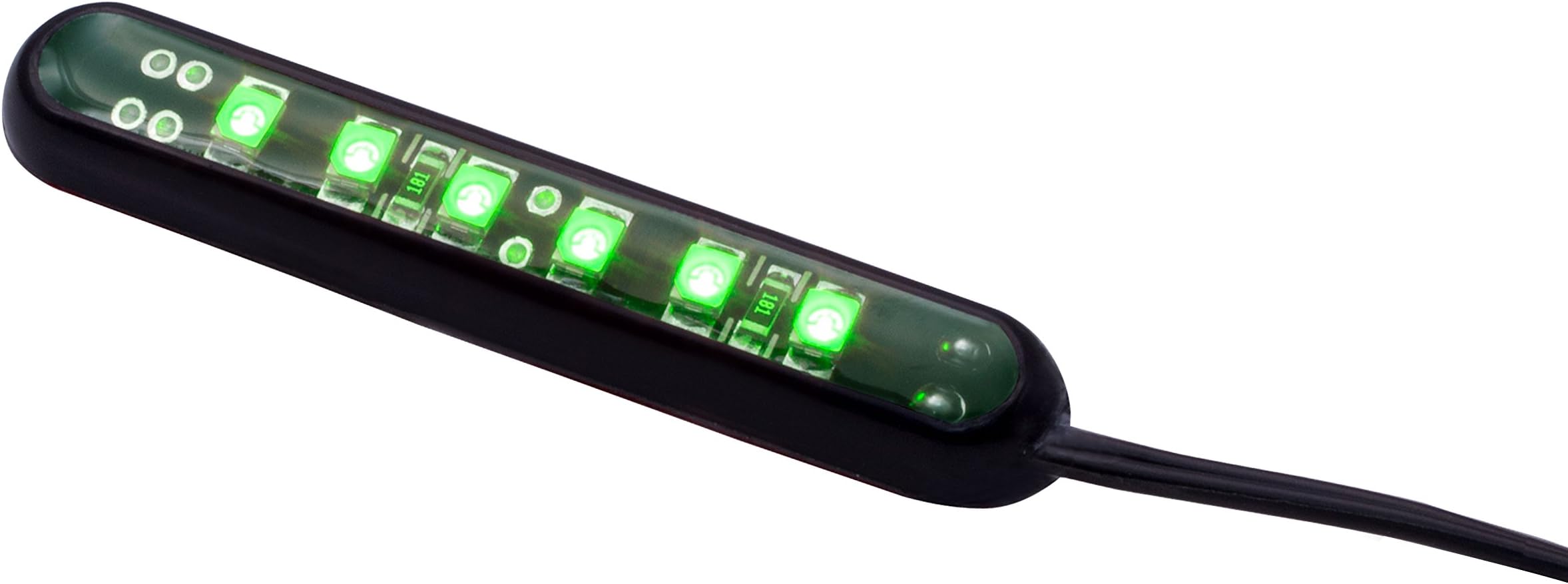 Oznium LED Modules (Straight Black, Green LED)