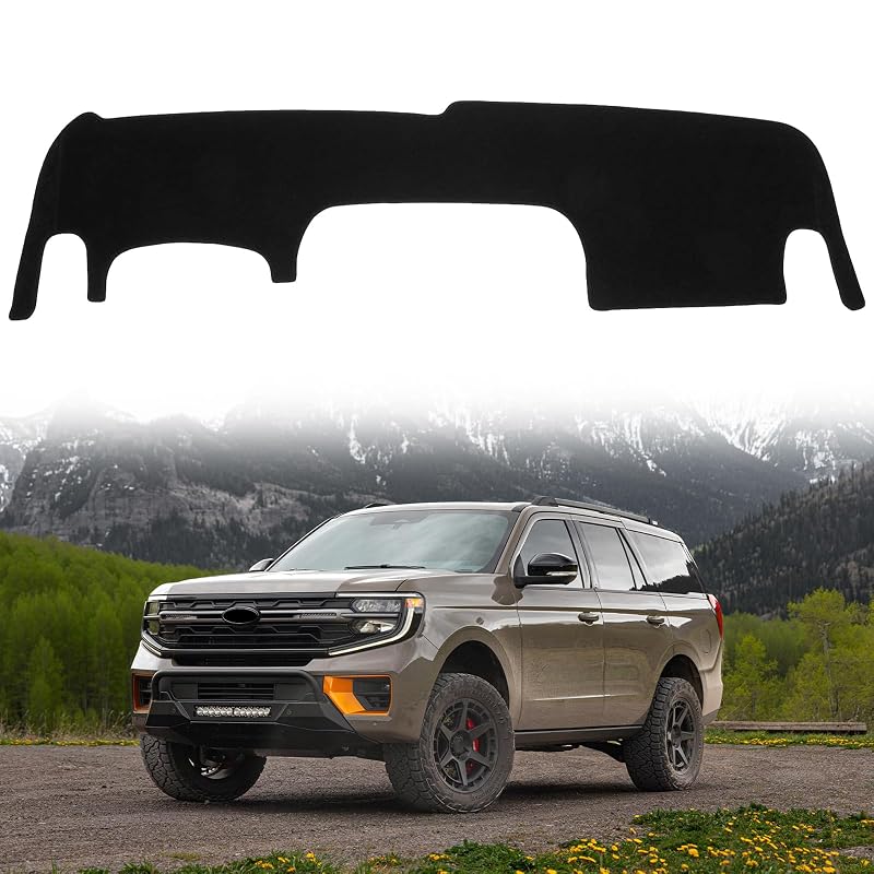 Capa para Painel Vvwmluui compatível com Ford Expedition 2026 com tela de 13,2 polegadas, tapete antiderrapante antirreflexo