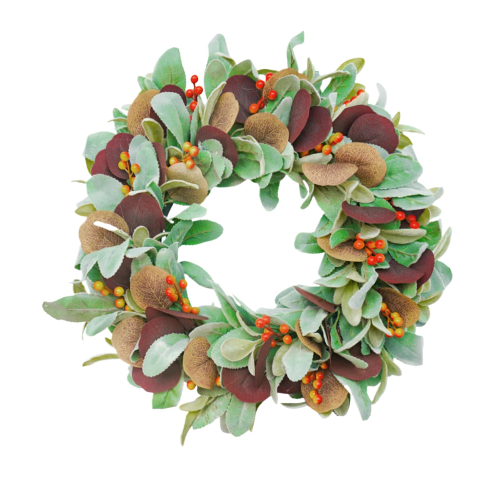 Couronne de porte d'automne decorative pour sublimer votre cheminee et vos fenetres