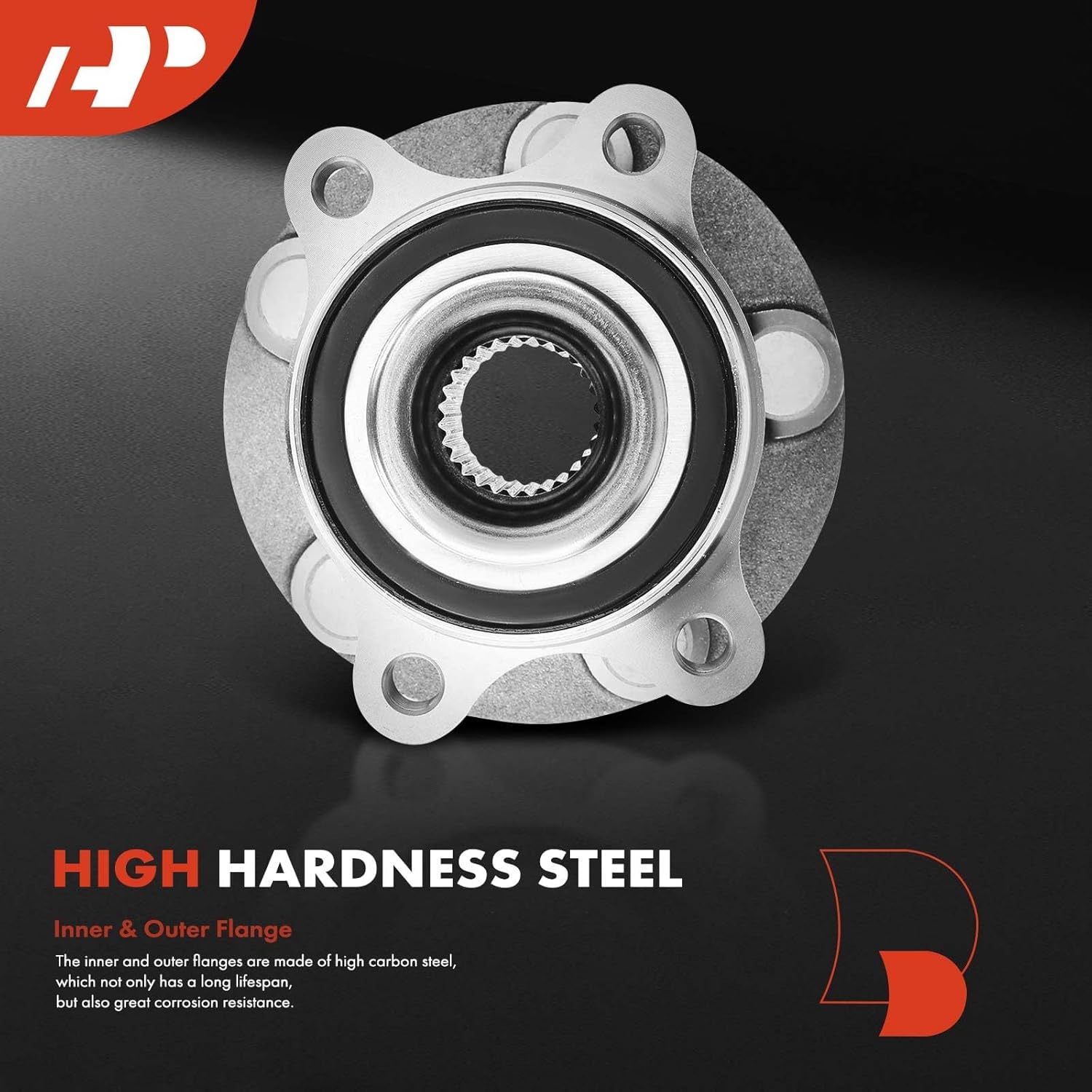 A-Premium Wheel Bearing and Hub Assembly with 5-Lug Compatible with Ford Fusion 2017-2019, Edge 2015-2020 & Lincoln MKZ/Continental 2017-2020, MKX 2016-2018, Nautilus 2019-2020