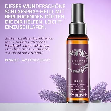 Avon Planet Spa Sleep Ritual Sleep Spray with Lavender and Chamomile