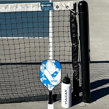 Vulcan | V540 Pickleball Paddle | Hybrid Performance | Polypropylene Core - Carbon Fiber Surface | USAP Approved | Multiple Colors