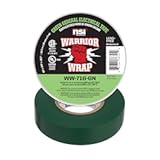 WarriorWrap General 3&sol;4 in&period; x 60 ft&period; 7 mil Vinyl Electrical Tape&comma; Green