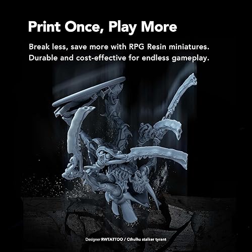 Miniatura 4 de phrozen Impresora 3D de resina rápida RPG, baja contracción, precisión superior, acabado de superficie suave, resina fotopolímero de curado UV LCD