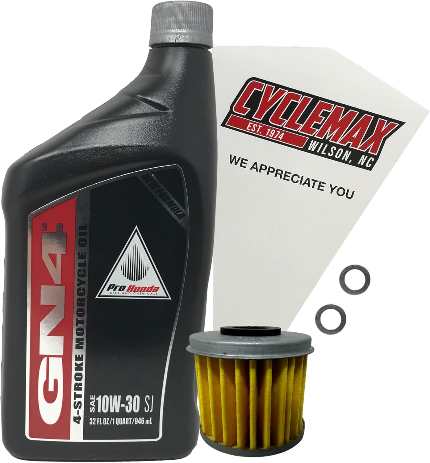 Cyclemax Standard Oil Change Kit compatible with 2004-2024 Honda CRF250R