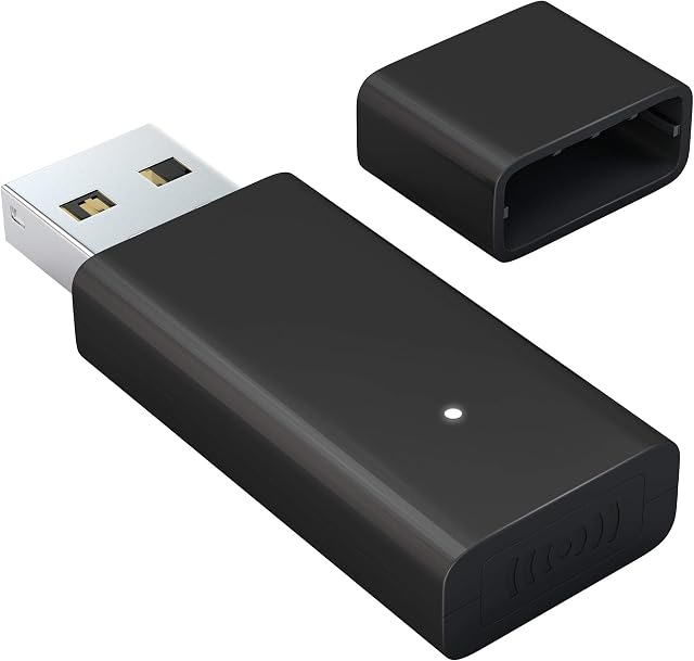NOPWOK Xbox Wireless Adapter for PC Windows 10 / 7 / 8 / 8.1 , Wireless Adapter Compatible with Xbox One X S / Series X S / Elite / Elite Series 2 Controller